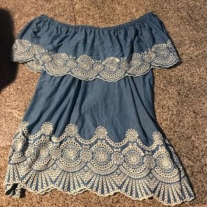 Fever off shoulder shirt